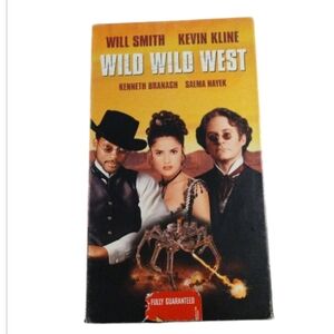 6/$15 Wild Wild West 1999 ‧ Western Action ‧ VHS tape